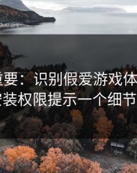 冷门但重要：识别假爱游戏体育app其实看安装权限提示一个细节就够了