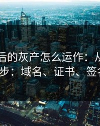 99tk背后的灰产怎么运作：从引流到收割的4步：域名、证书、签名先核对