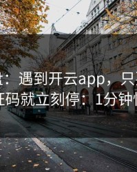 实测复盘：遇到开云app，只要出现要求发验证码就立刻停：1分钟快速避坑